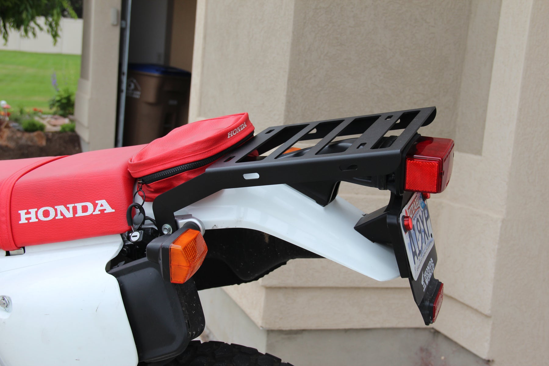 IMMIX Racing® Honda XR650L Cargo Rack (Black Powder Coat) - MADE IN US ...